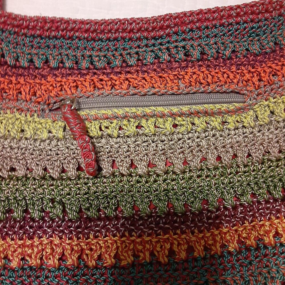 The Sak Woven Shoulder Handbag Summer Vibes - Picture 5 of 6
